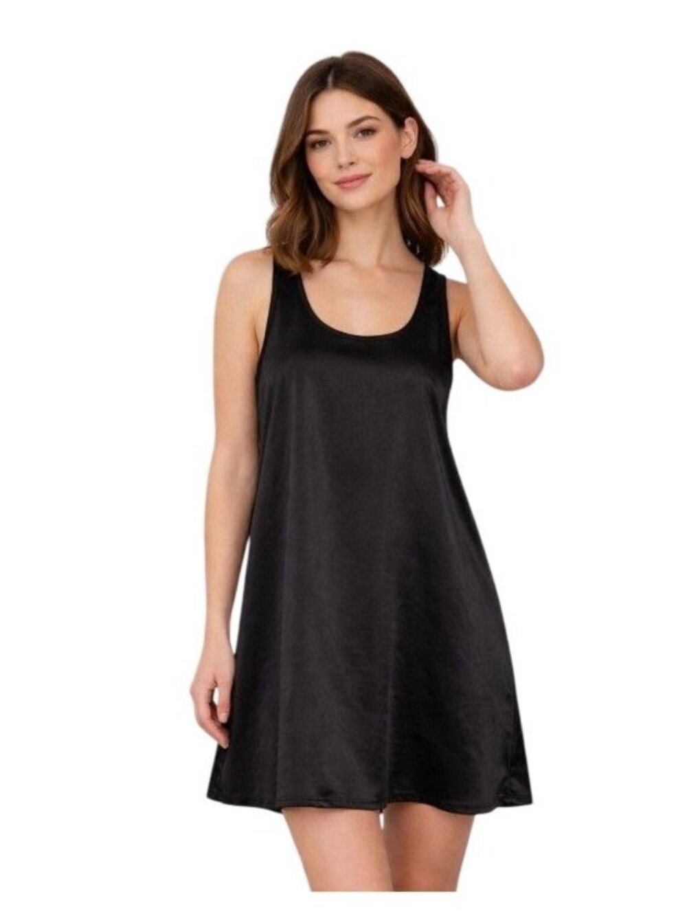 PJ Harlow Black Silk Blend Loungewear Sleepwear Jessica Comfy M